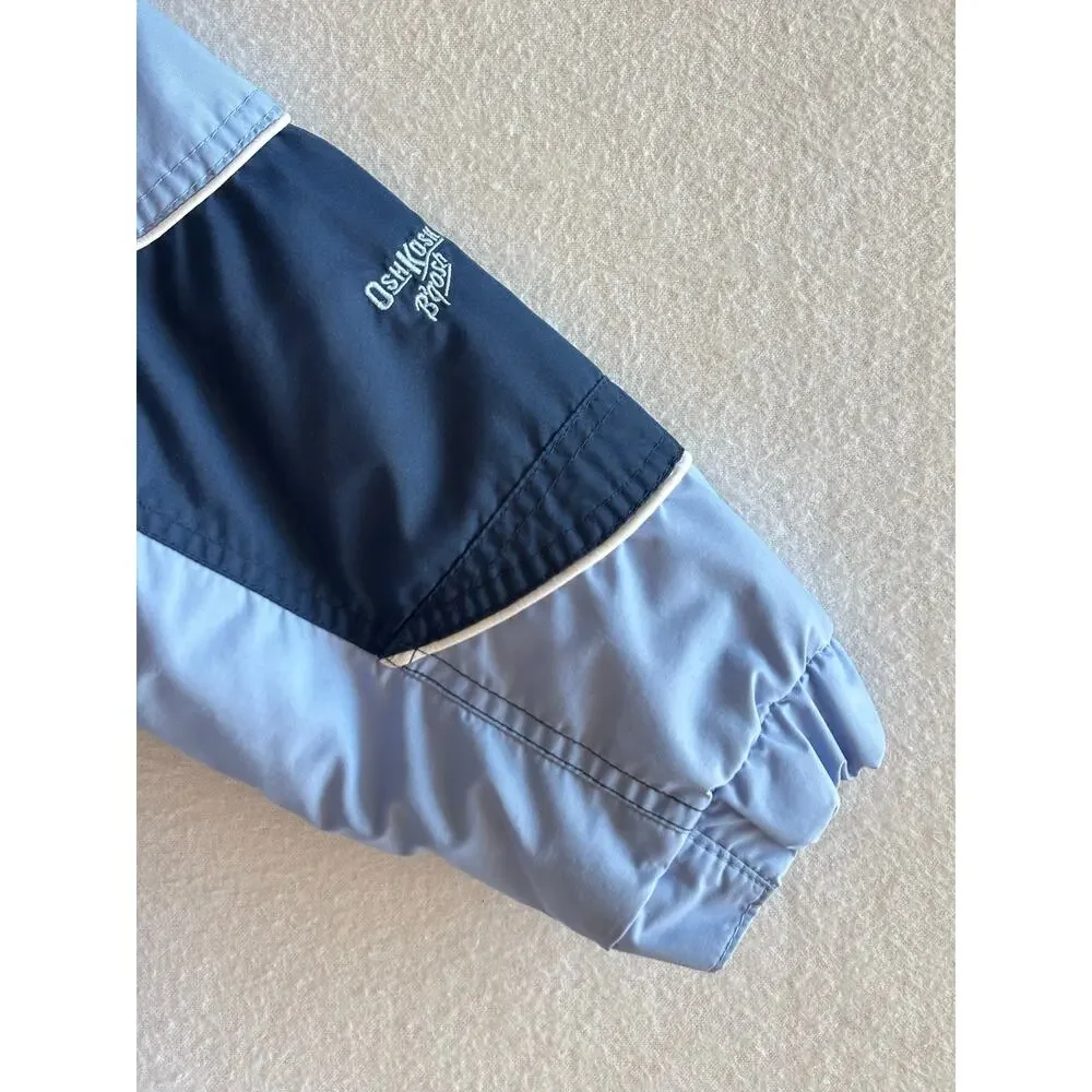Osh Kosh B’Gosh Winter Ski Jacket Girls Size 5 Full Zip Lined Blue
